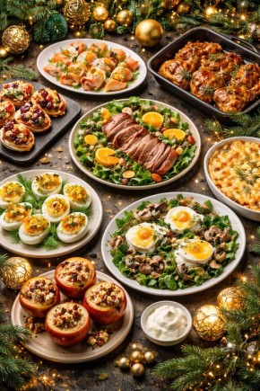 Кулинарные идеи для новогоднего стола 2026