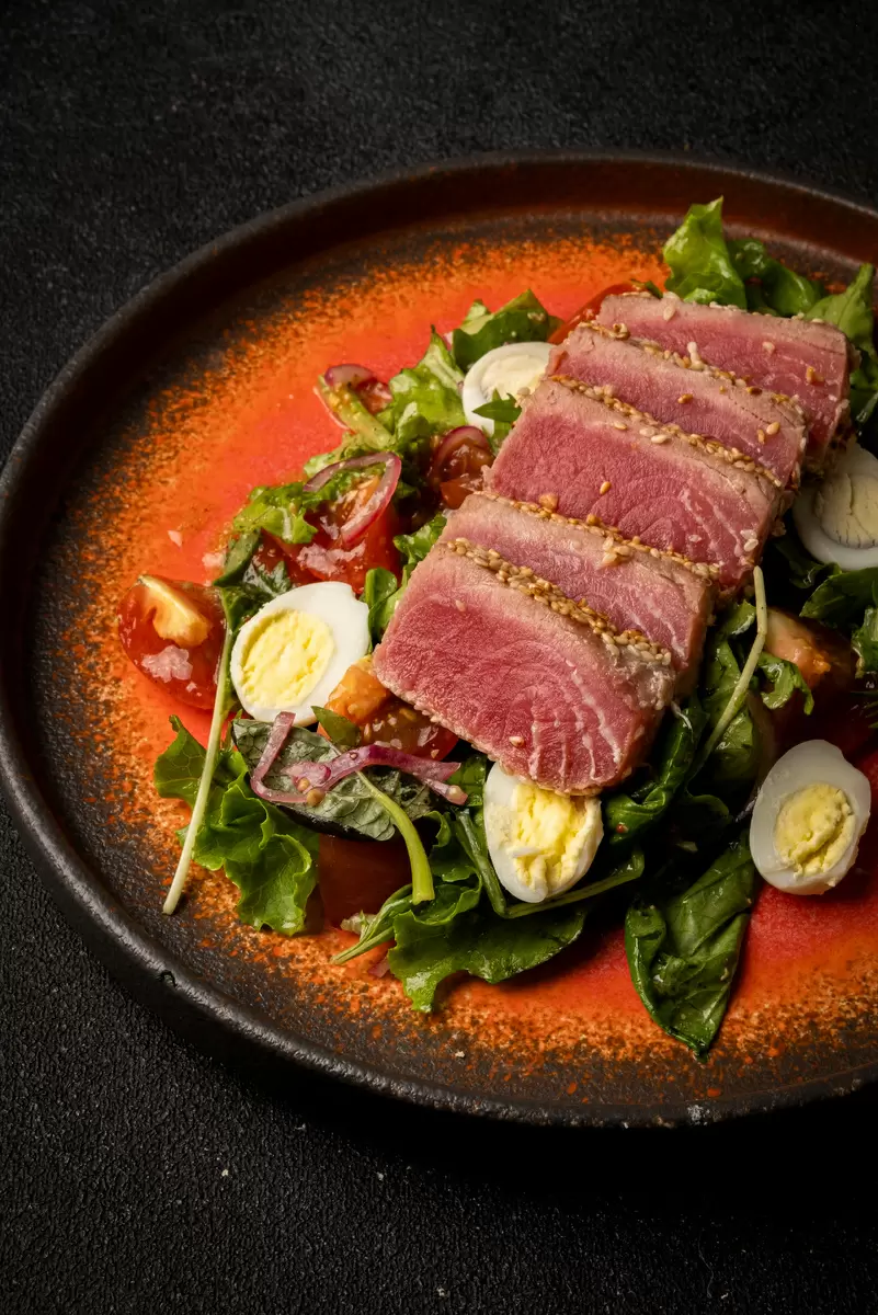 Лёгкий салат с тунцом для быстрого ужина и свежести каждый день