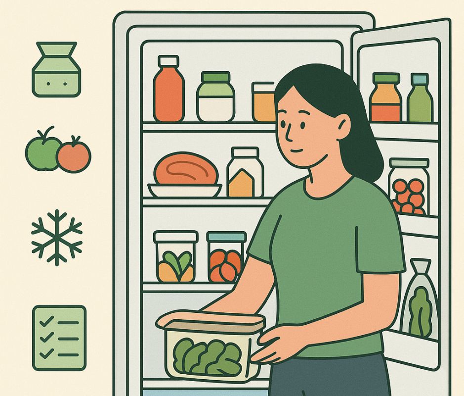 Как сохранить свежесть продуктов: простые советы по организации холодильника
