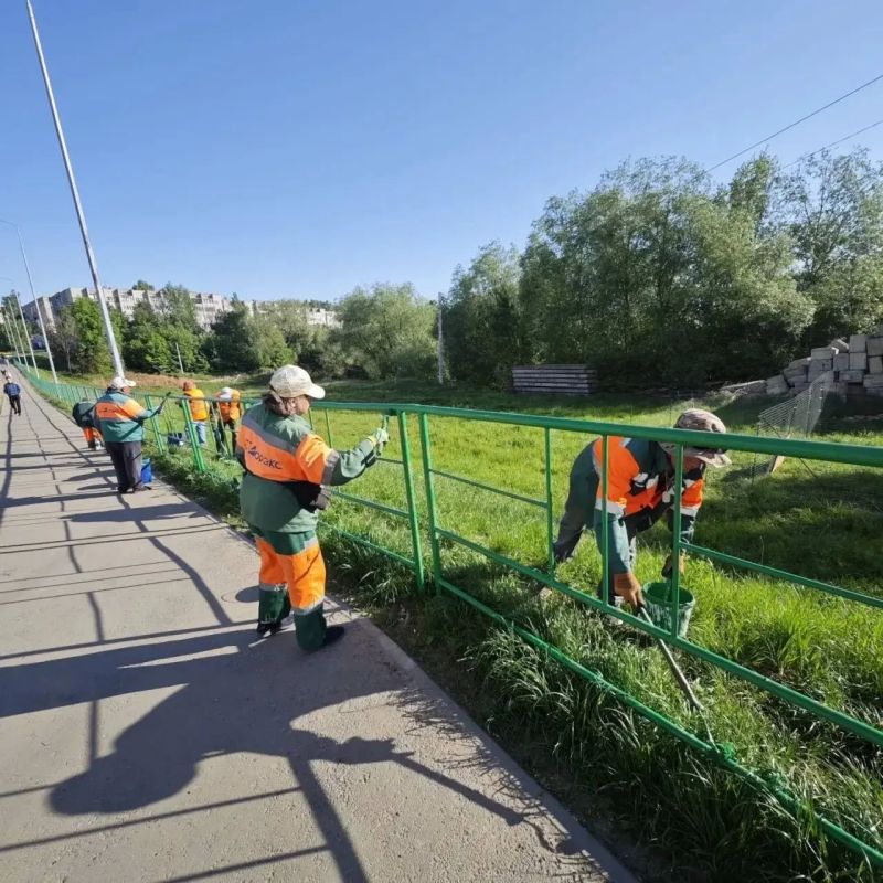 АО "Дорэкс" продолжает работу на улицах города Чебоксары АО "Дорэкс" продолжает работу на улицах города Чебоксары