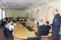 В преддверии летних каникул чебоксарские школьники посетили УМВД России по городу Чебоксары и вместе с общественниками вспомнили правила безопасного отдыха