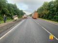В Чувашии устанавливаются обстоятельства ДТП с двумя фурами на трассе М-7