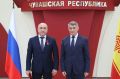 Указом Владимира Путина премьер-министр Чувашии Сергей Артамонов награждён медалью ордена «За заслуги перед Отечеством» II степени