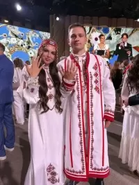Пара из Чувашии стала семьёй в Национальном центре «Россия»