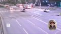 В Чебоксарах водитель уснул за рулем и врезался в остановку общественного транспорта, где находились люди
