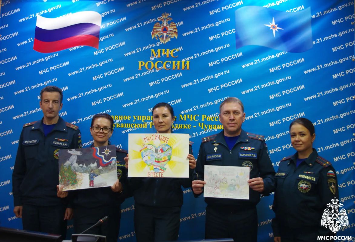 Юные художники показали, в чём сила России Юные художники показали, в чём сила России