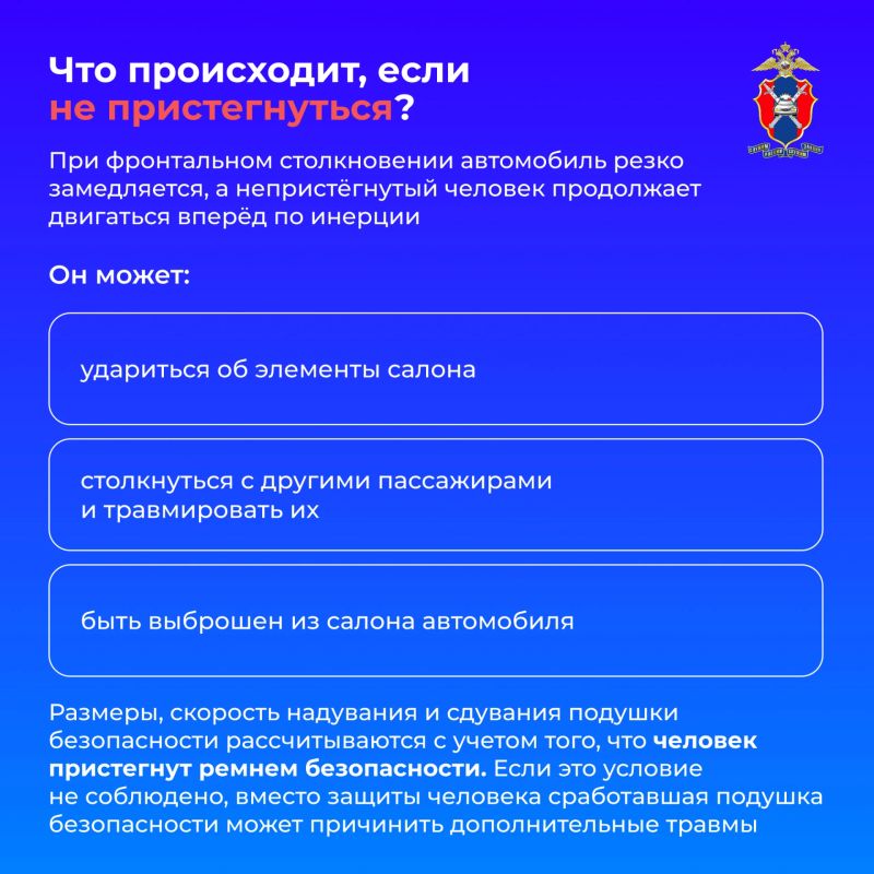 Ремень и подушка безопасности: защита, которая работает в паре Ремень и подушка безопасности: защита, которая работает в паре