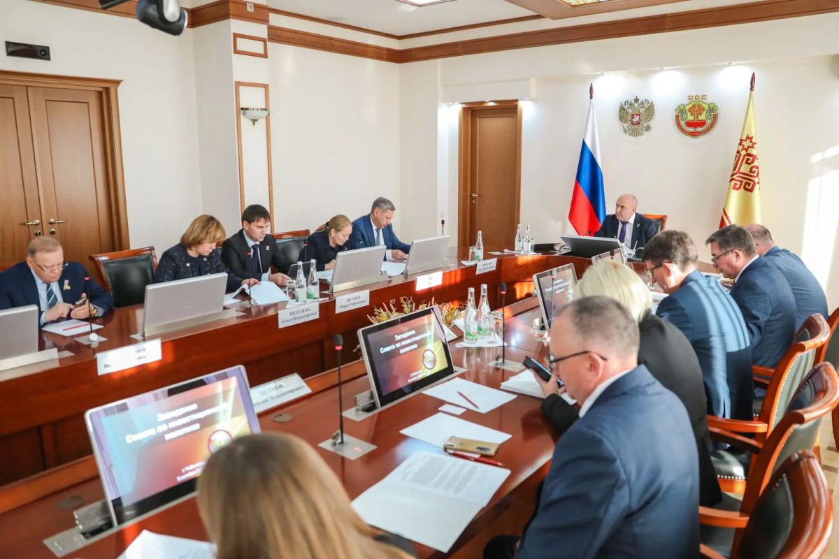Проект по строительству нового цеха производства электрооборудования признан приоритетным на заседании Совета по инвестиционной политике Чувашии под руководством Председателя Правительства Сергея Артамонова Проект по строительству нового цеха производства электрооборудования признан приоритетным на заседании Совета по инвестиционной политике Чувашии под руководством Председателя Правительства Сергея Артамонова