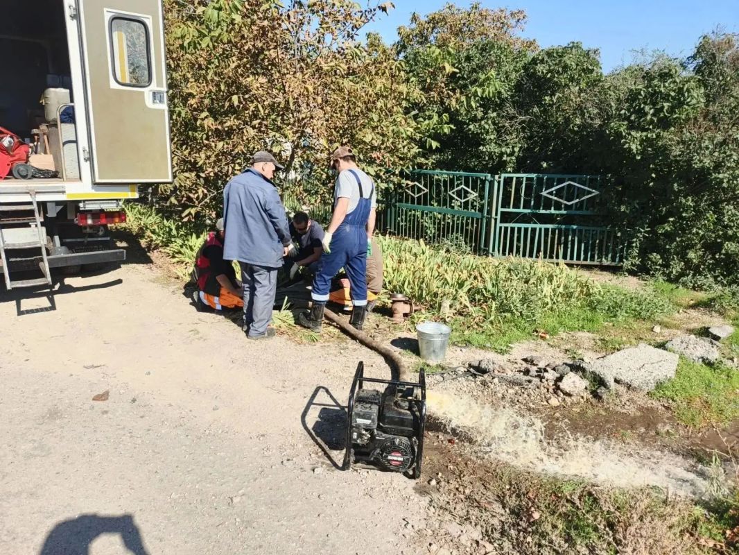 Специалисты АО «Водоканал» продолжают оказывать помощь подшефному Бердянскому округу Запорожской области Специалисты АО «Водоканал» продолжают оказывать помощь подшефному Бердянскому округу Запорожской области