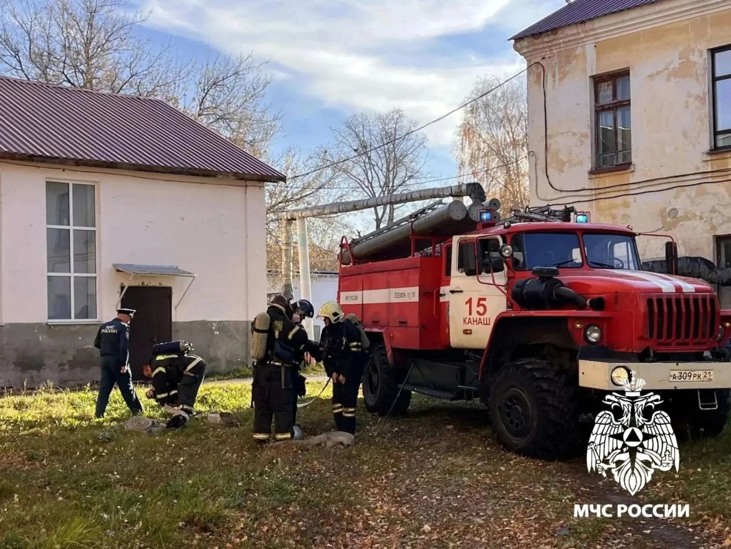 Условный пожар в Доме детского творчества Условный пожар в Доме детского творчества