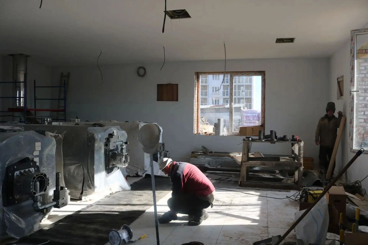 На позиции 4 в районе «Солнечный» возобновлены строительные работы На позиции 4 в районе «Солнечный» возобновлены строительные работы