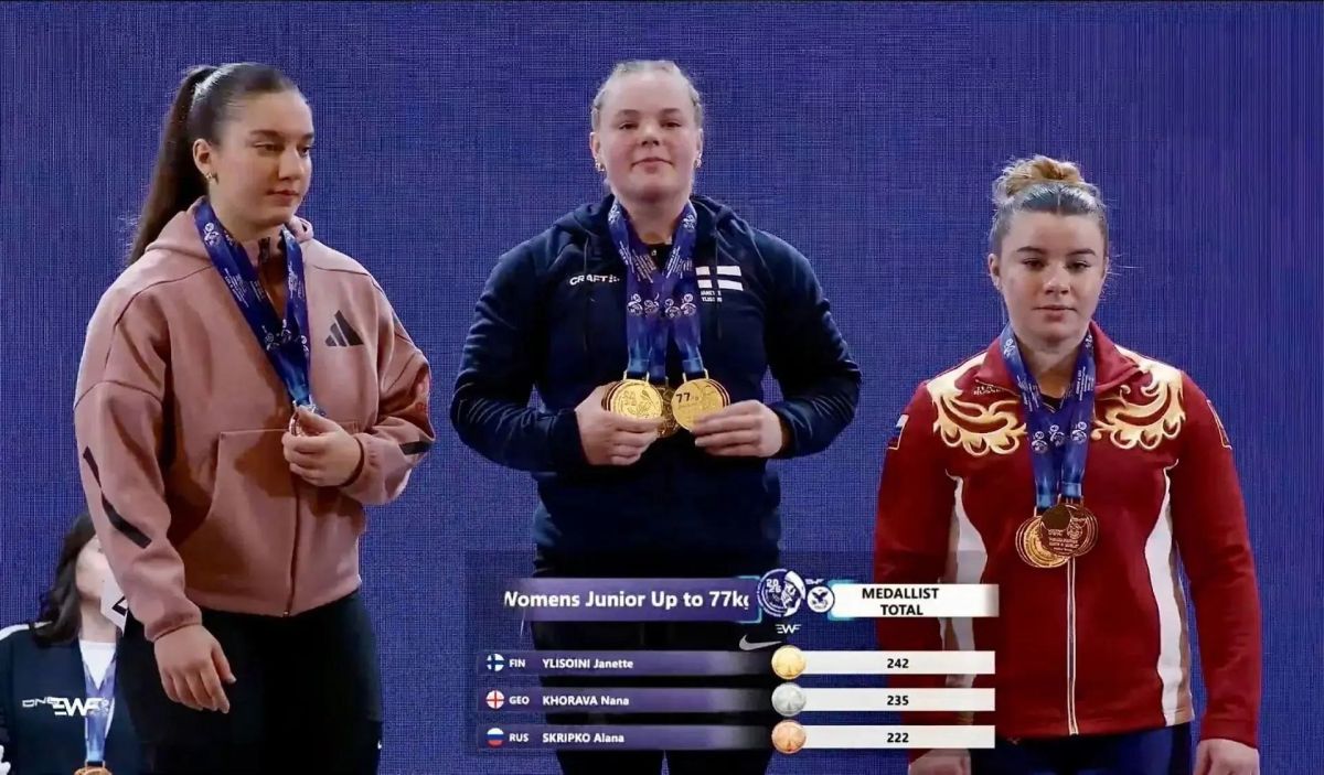Чебоксарская тяжелоатлетка Алана Скрипко взяла две бронзы на первенстве Европы Чебоксарская тяжелоатлетка Алана Скрипко взяла две бронзы на первенстве Европы