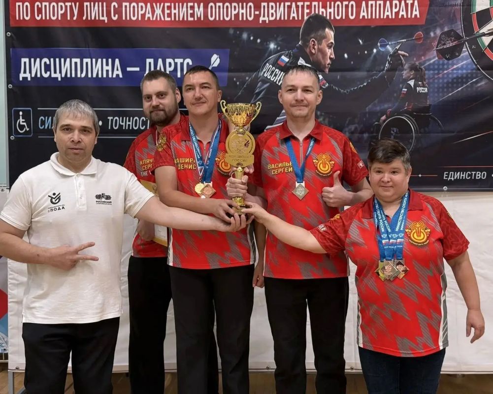Дартсмены Чувашии заняли второе место на чемпионате России