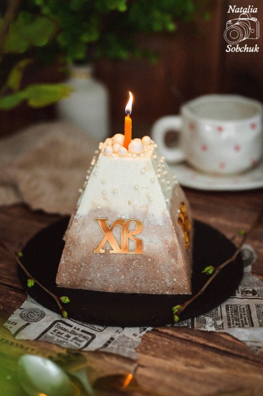 Творожная пасха «Три шоколада»