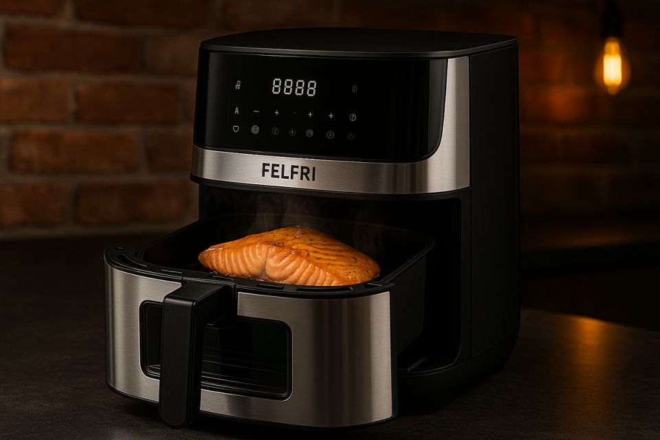 Вкусная форель за 15 минут: легкий рецепт для аэрогриля