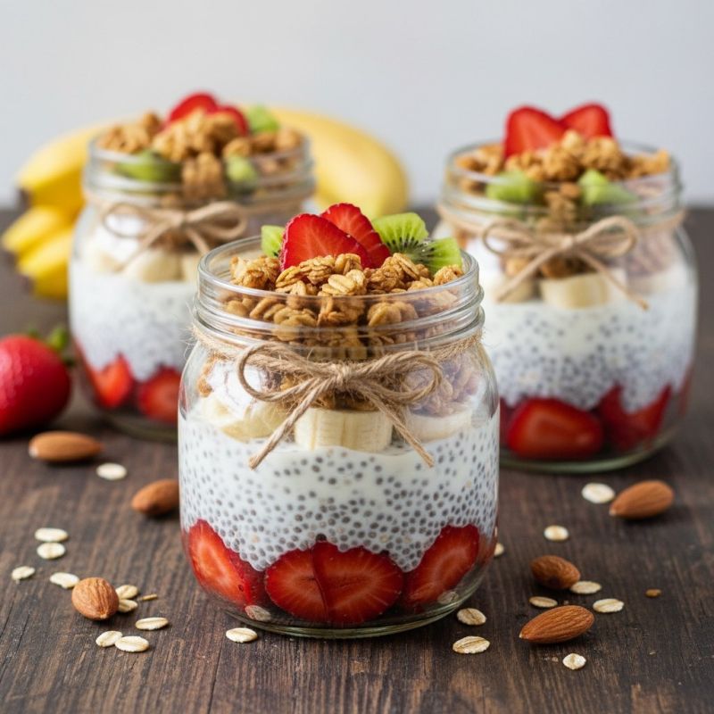 Йогурт с семенами чиа: полезный и вкусный перекус для активного утра